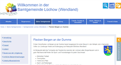 Desktop Screenshot of bergen-dumme.de