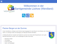 Tablet Screenshot of bergen-dumme.de